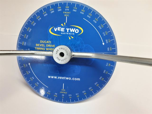 Timing degree wheel - Suits Bevel and Belt drive