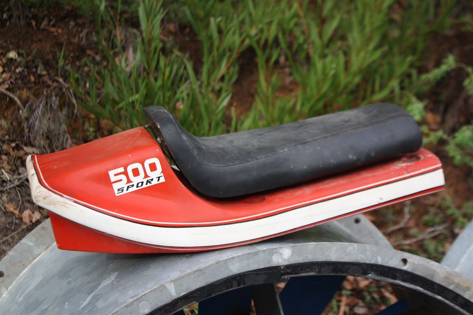 Ducati Sport 500 tank and seat